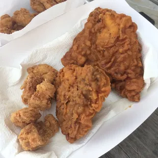 Ate some of this already - but popcorn chicken and fried chicken