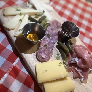 Meat and cheese board