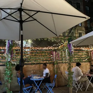 Awesome patio. Home run.