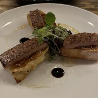 Pan sear Foie gras and Accoutrements