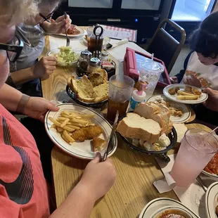 Meatball sandwich, lasagna