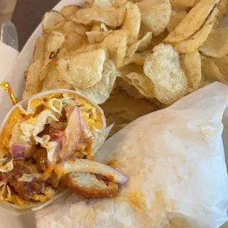 Buffalo Cauliflower Wrap