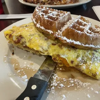 Sweet and Savory Waffle