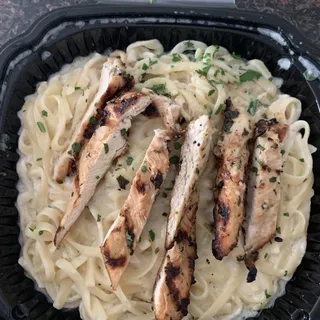 Grilled Chicken Alfredo