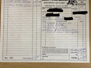 Diesel Powered Truck Repair