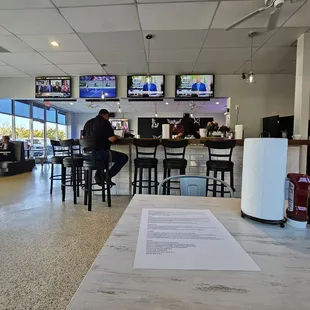 Inside: during opening week on 10.9.2024