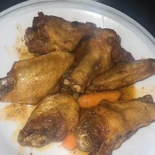 Honey old bay wings