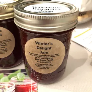 12/18/2021 - The Bean Patch's limited Winter's Delight jam. Totally amazing! Not too sweet &amp; w/ a lil zing tart &amp; holiday spices.