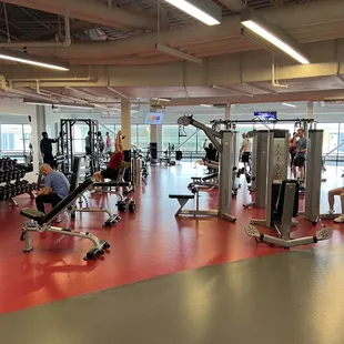 Free weights, resistance, and more!