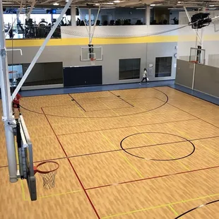 The upper gym