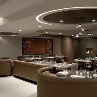 sushi and sashimi, interior