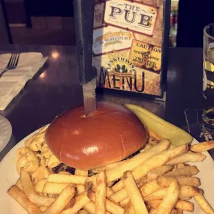 Western Bacon Cheese Burger
