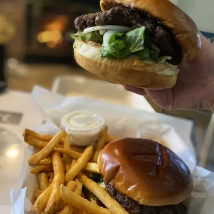 Take Out Goodness, Best Burger In Town!