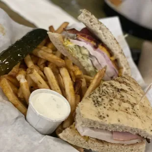 turkey Boy Club Sandwich!