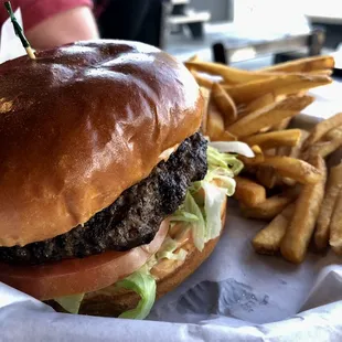 Burger : basic bar burger.