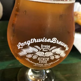 Zeus beer pretty good - hoppy