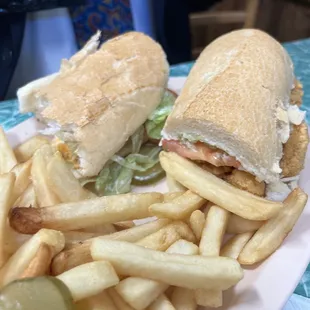 Fried Shrimp Poboy