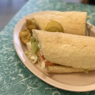 Oyster po boy