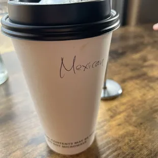 Mexican mocha