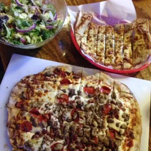 Brick oven pizza
