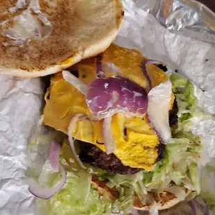 This is supposed to be a Pastrami Burger, and it&apos;s missing pastrami.