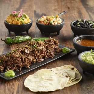 Brisket DIY taco Tuesday kit