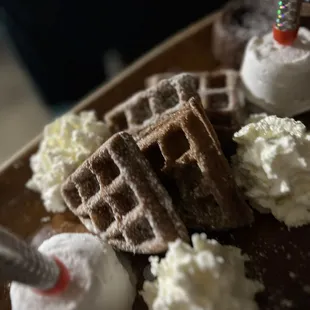 Dessert platter