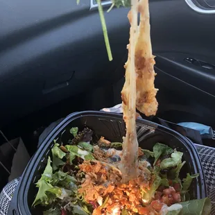 Buffalo Chicken Philly Salad