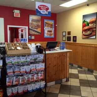 Chips, cookies and checkout.