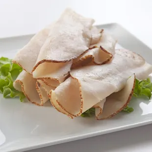 a closeup of a sandwich on a plate