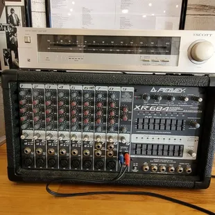 a very nice looking sound board