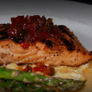 grilled fish, fish, grilled seafood, food, seafood