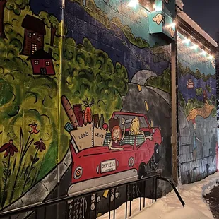 Mural outside