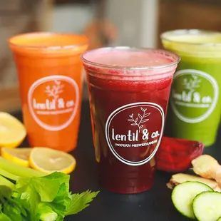 Fresh Pressed Juices!