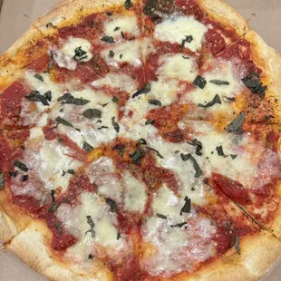 Cheese pizza - to go- loved it!