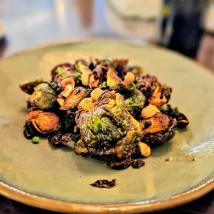 The brussel sprouts are quite good.