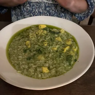 Vegan Pesto Risotto