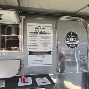 Menu for their new food truck at the Johnsons Village Marketplace, next to Clermont&apos;s Historic Village - 2/3/24