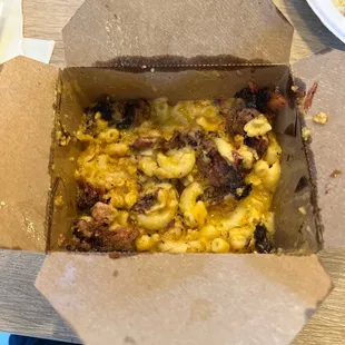 a box of macaroni and cheese