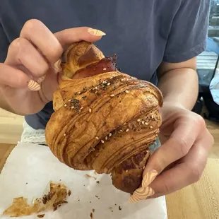 Ham N Cheese Croissant