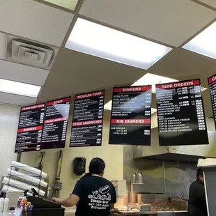 Menu which is also available at https://www.leoschicagogrill.com