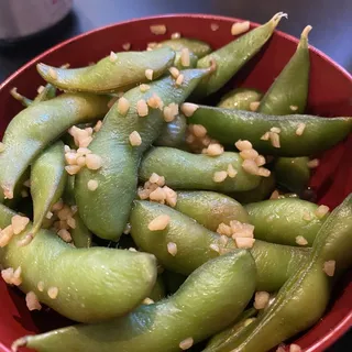 Garlic Edamame