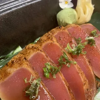 Seared Cajun Tuna Sashimi