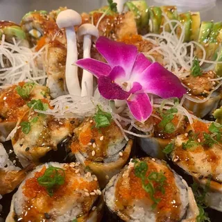 Baked Volcano Roll