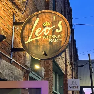 Hole in the wall on a side street