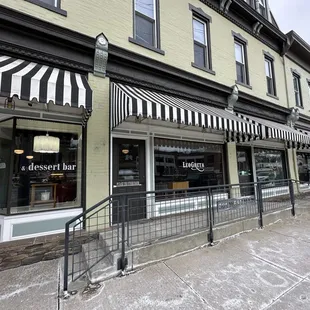 Exterior of restaurant