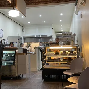 The bakery and dessert bar