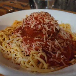 Spaghetti and Meatballs