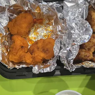 The wings we had.