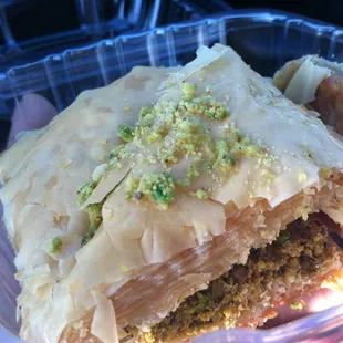 Pistachio baklava